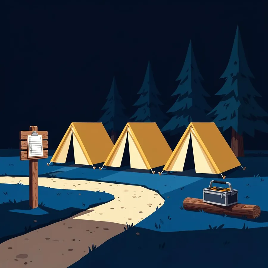 The Admin Trail illustration